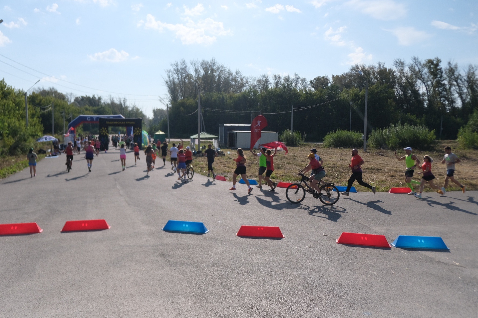 В Башкирии прошла 24-часовая беговая эстафета в поддержку проекта Чистый воздух