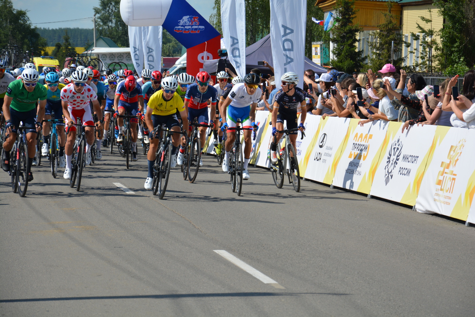 «Тур России» в Кармаскалинском районе Башкирии