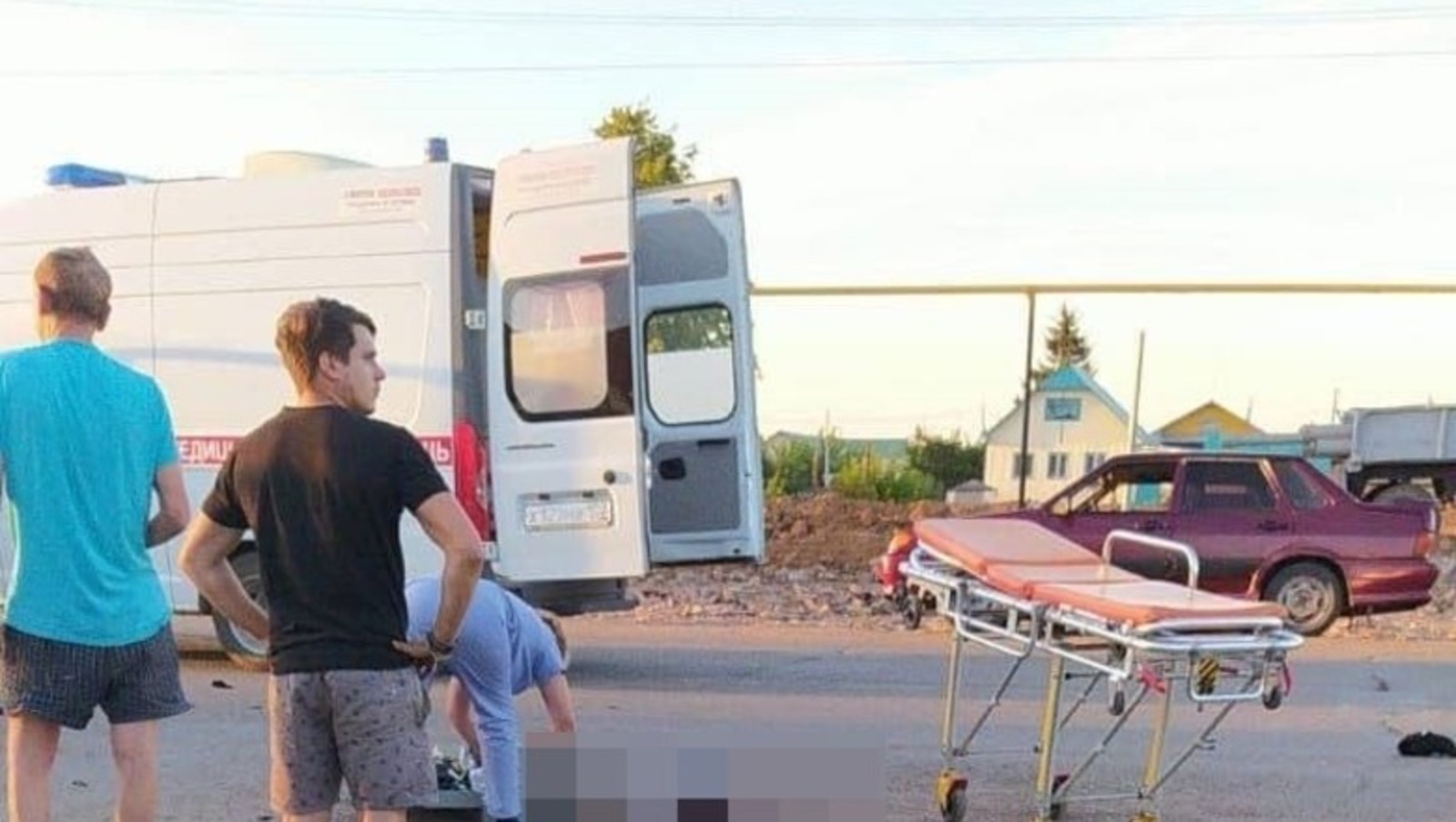В Башкирии в ДТП погиб 15-летний водитель мопеда и пострадал его 11-летний пассажир