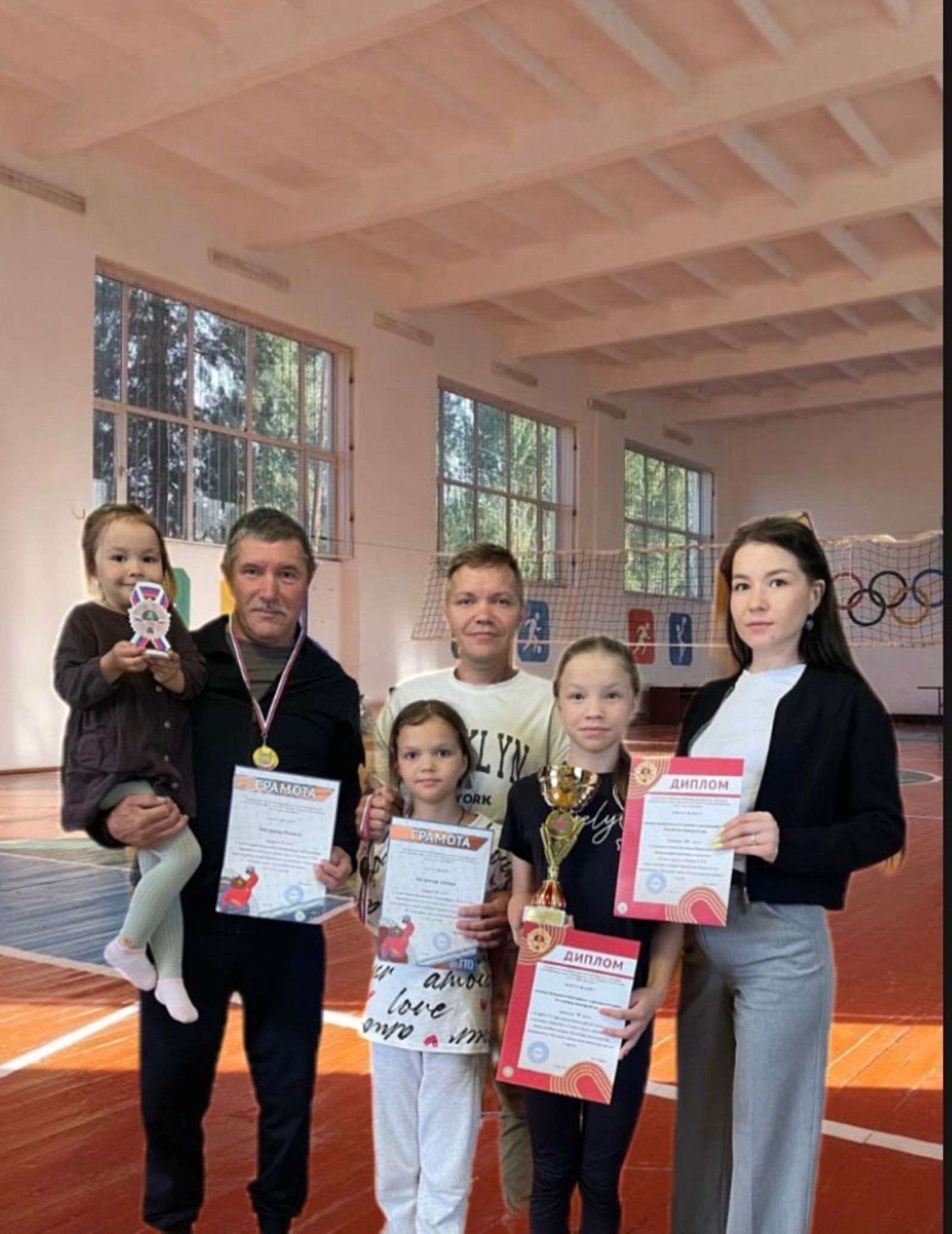 Семейная команда Аургазинского района Башкирии стала призером фестиваля ГТО