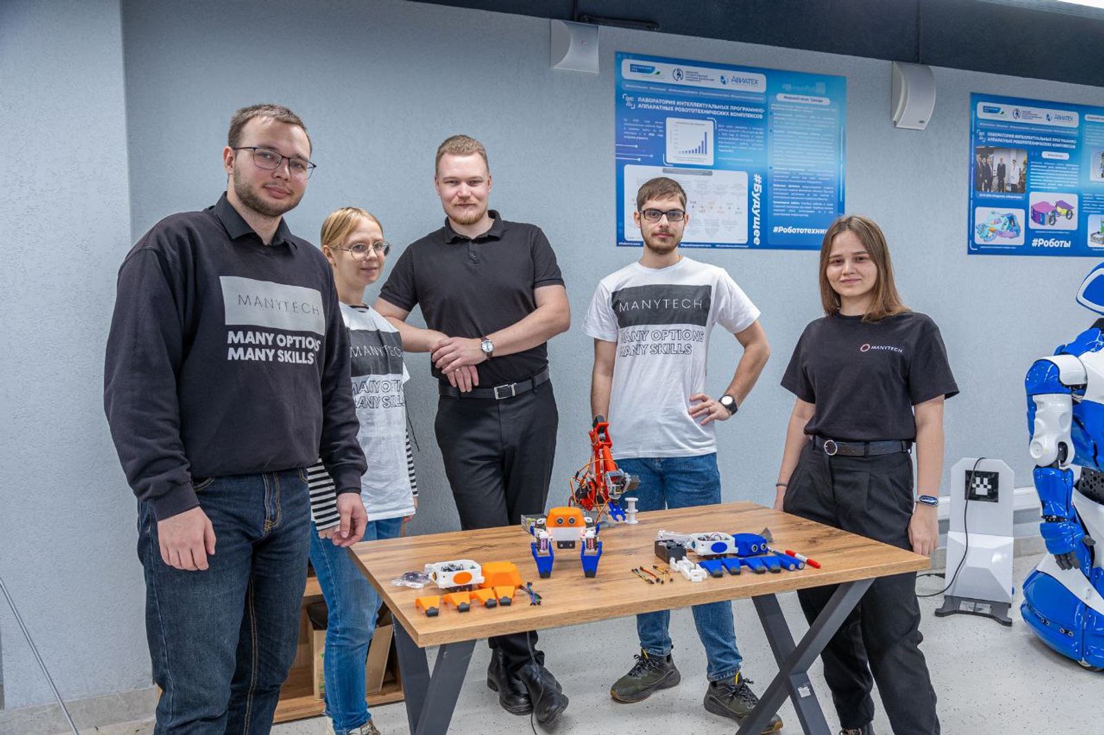 В Уфе студенты разработали продвинутые образовательные наборы по робототехнике