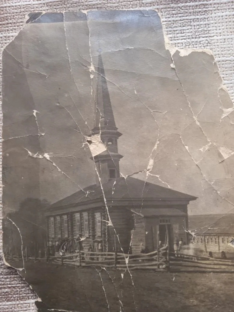 Мечеть и медресе, примерно 1925 год.