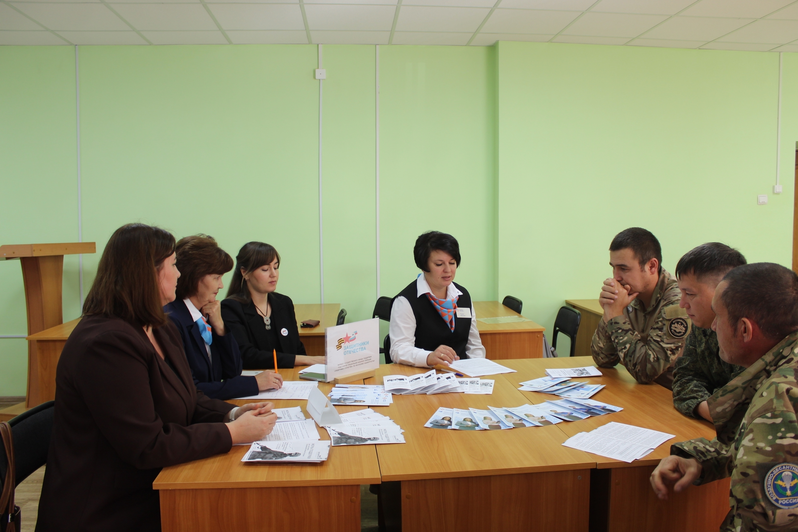 В Аургазинском районе Башкирии открыли клуб для СВОих