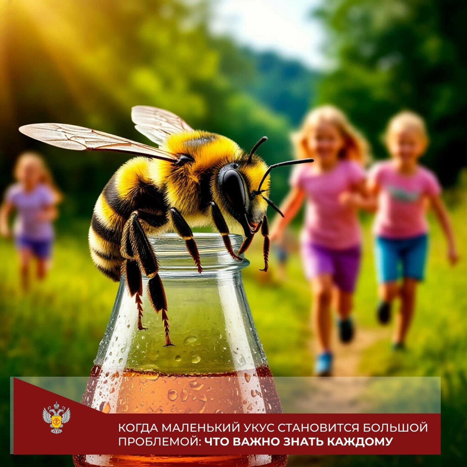 Роспотребнадзор Башкирии: первая помощь при укусе жалящих насекомых