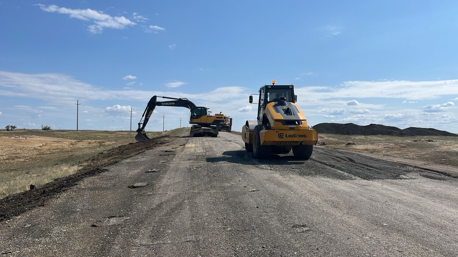 В Башкирии ремонтируют дорогу Акъяр –Новочеркасск – граница Оренбургской области