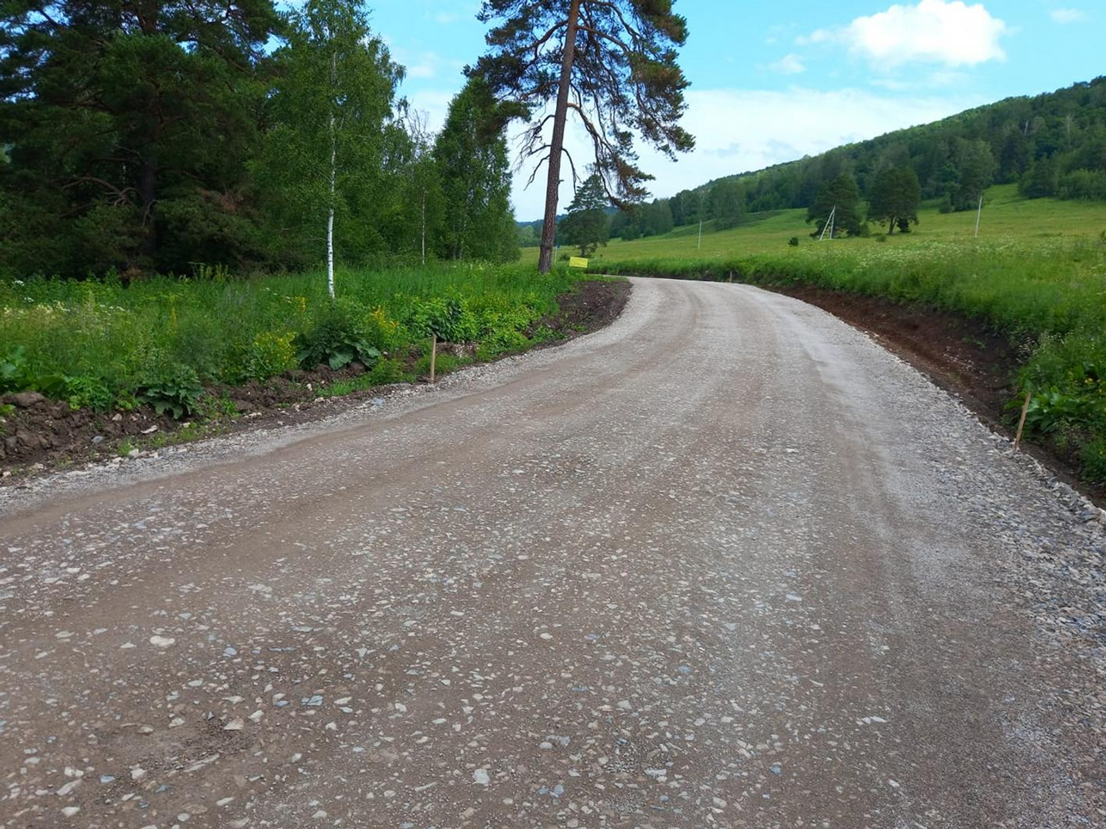 В Башкирии завершили ремонт 6 км дороги Старосубхангулово – Мраково