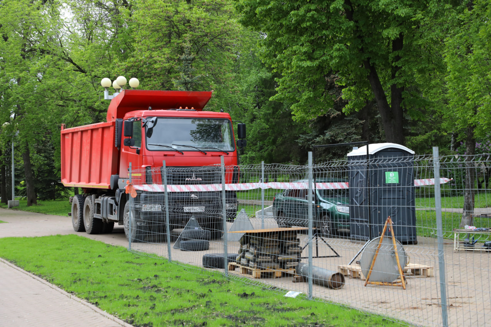 В столице Башкирии приступили к благоустройству парка им. В.И.Ленина