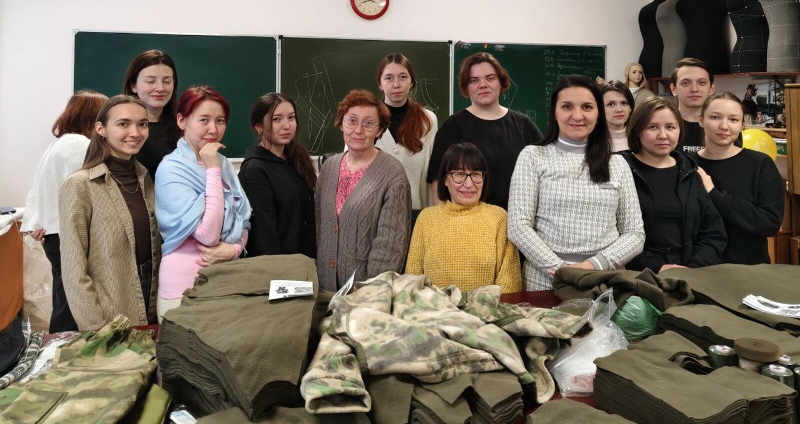 В Межвузовском кампусе Уфы шьют одежду для участников СВО