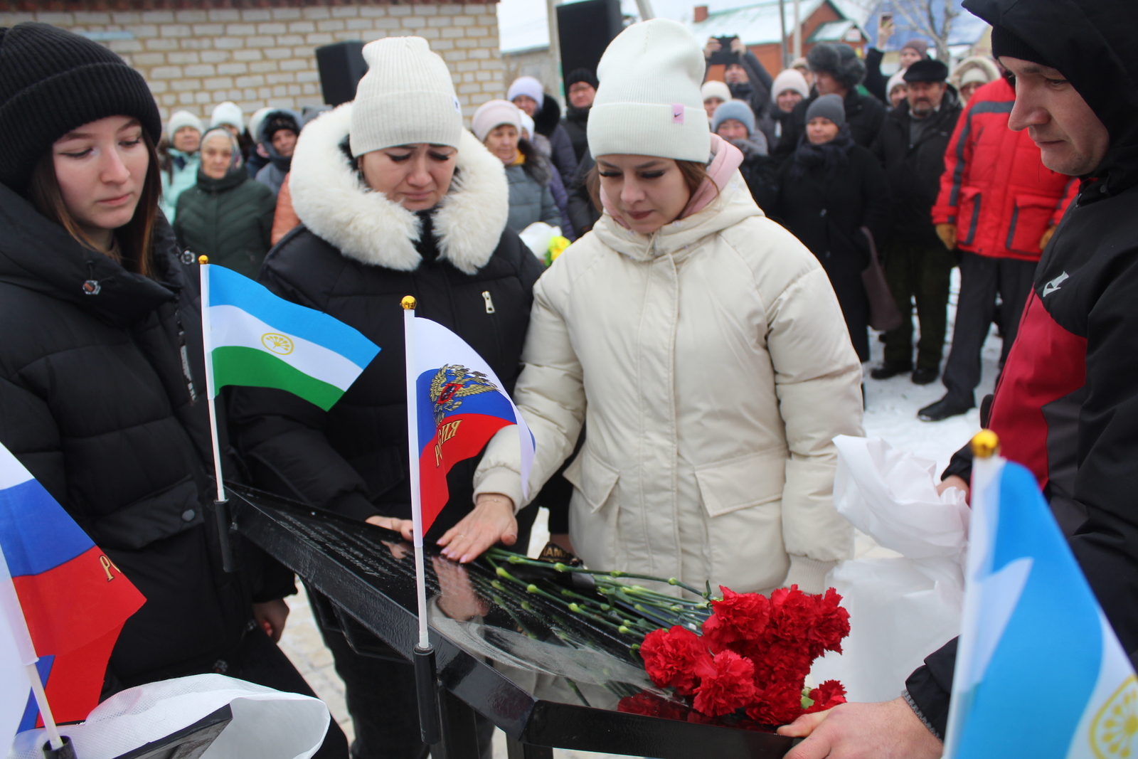 В Аургазинском районе Башкирии открыли мемориал павшим воинам