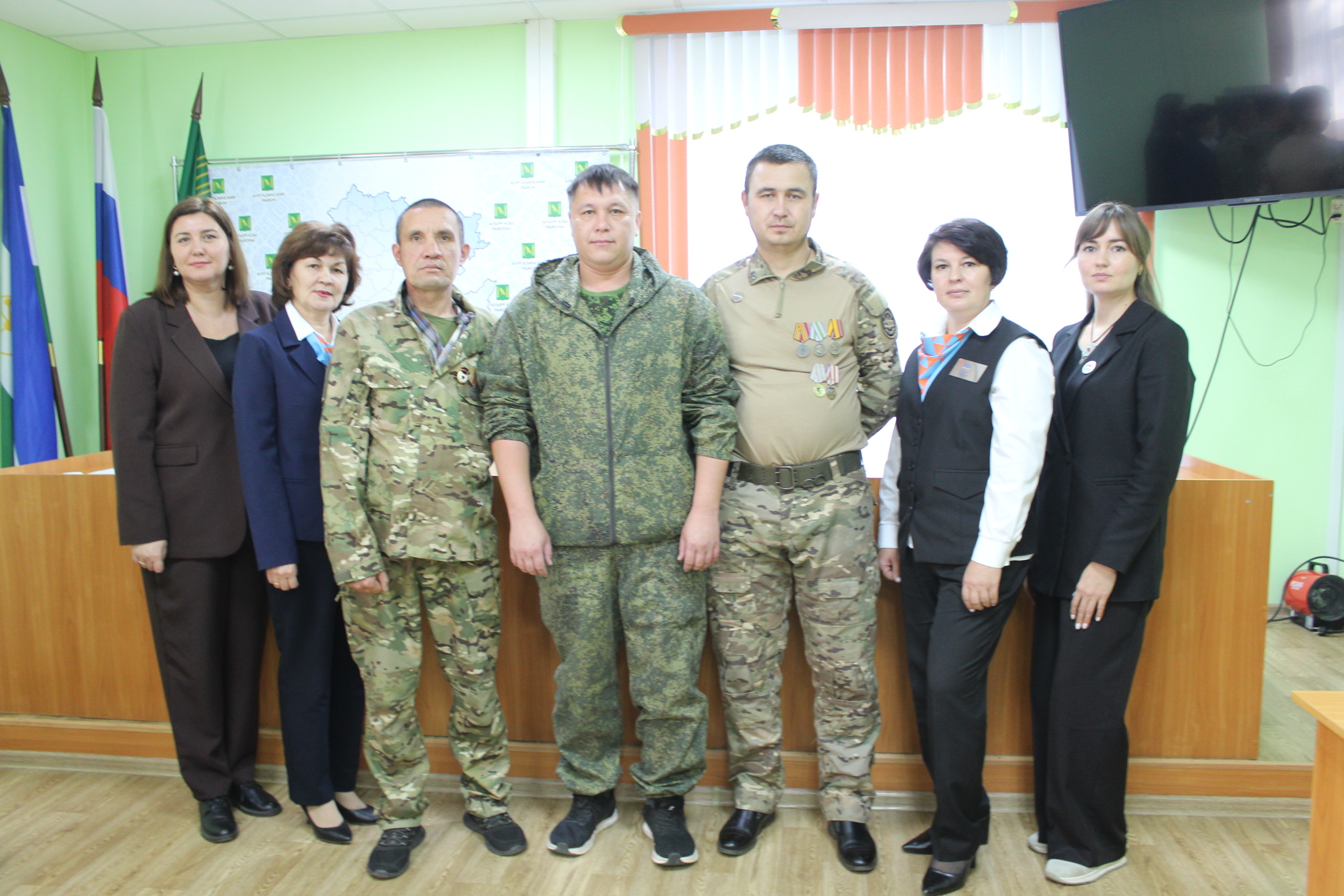 В Аургазинском районе Башкирии открылся мужской клуб для СВОих