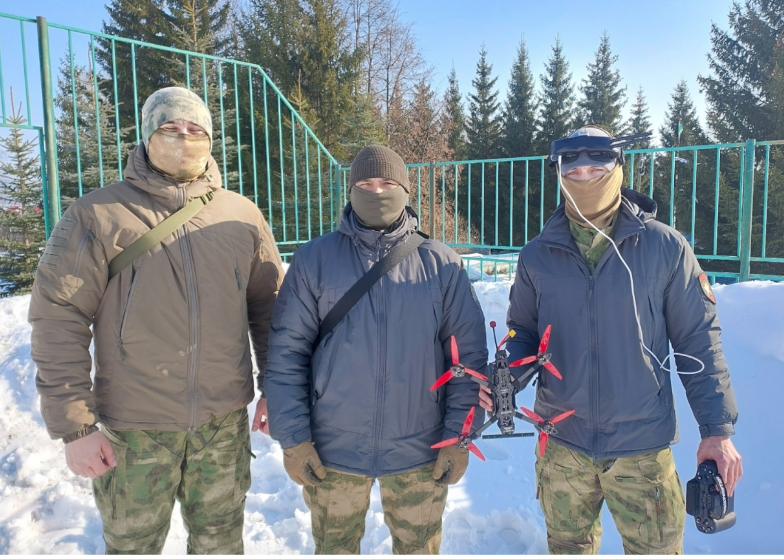 Бойцы из Башкирии работают с ударными и разведовательными БПЛА