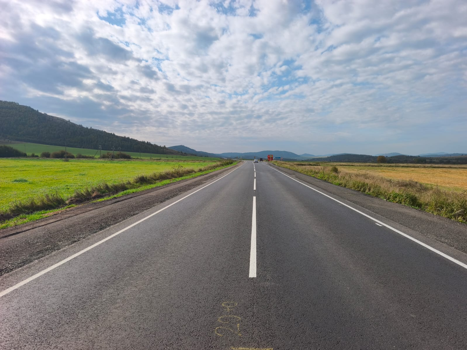 В Башкирии отремонтировали 4 км дороги Белорецк – Учалы – Миасс