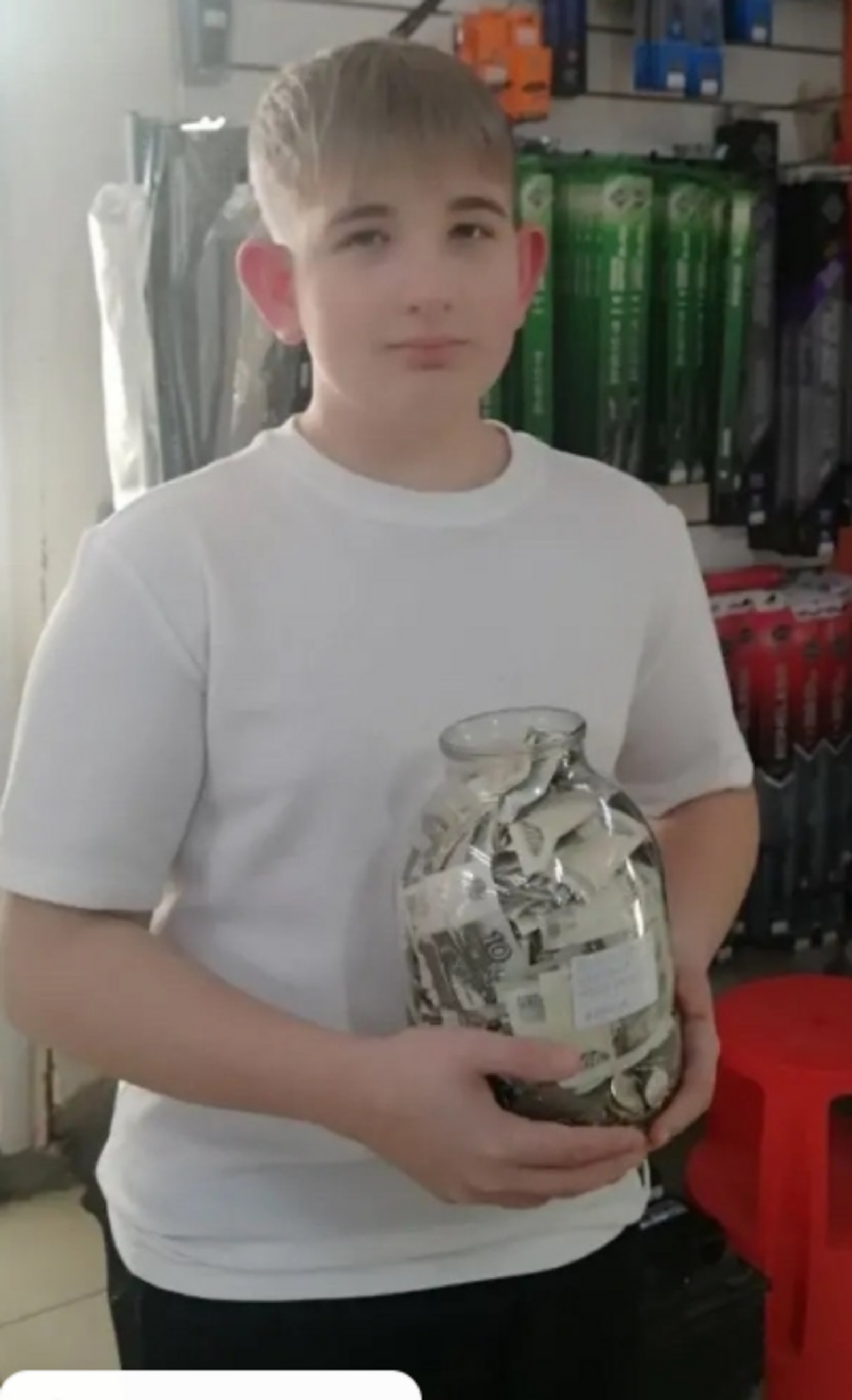 В Башкирии школьник передал свои сбережения на СВО