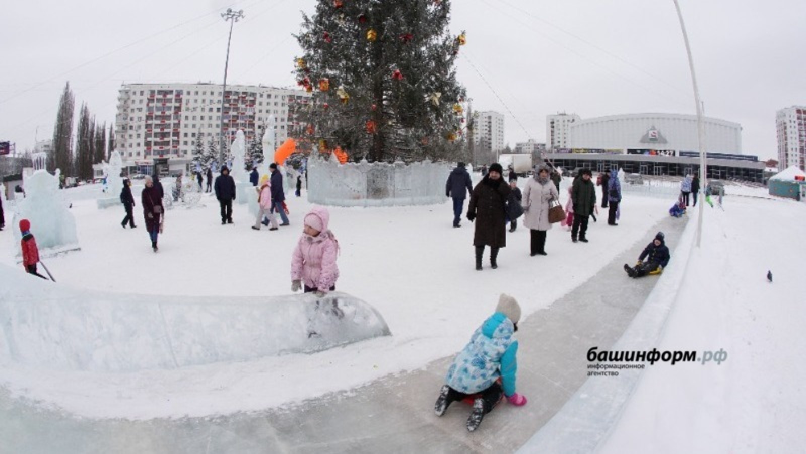 В Башкирии выберут лучший ледовый городок