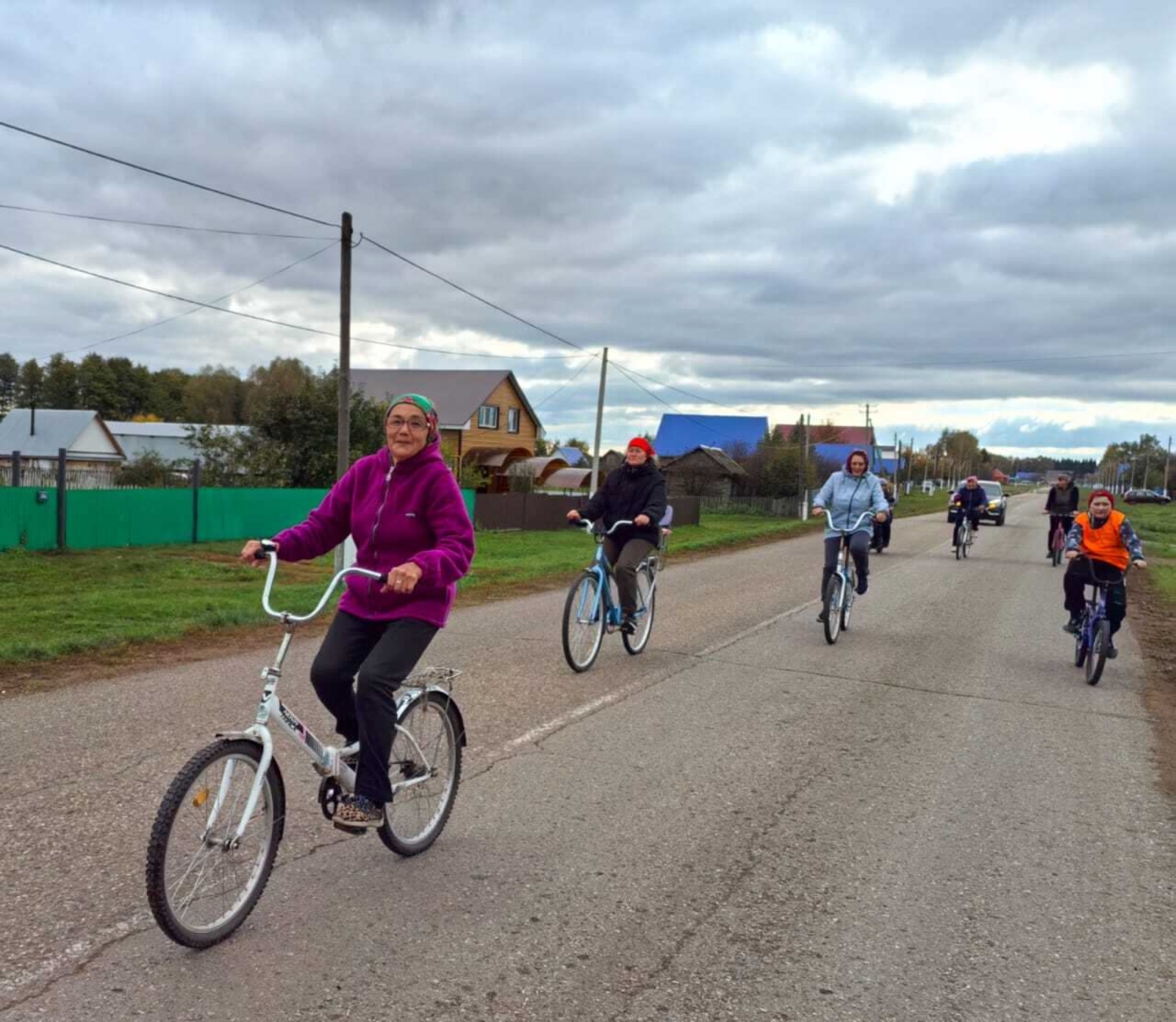 Жители Аургазинского района Башкирии сели на велосипеды с важной миссией