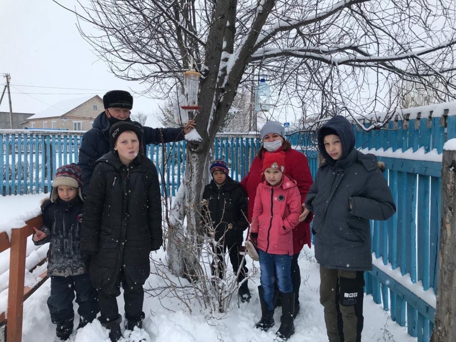 В Новофедоровском СДК провели Синичкин день