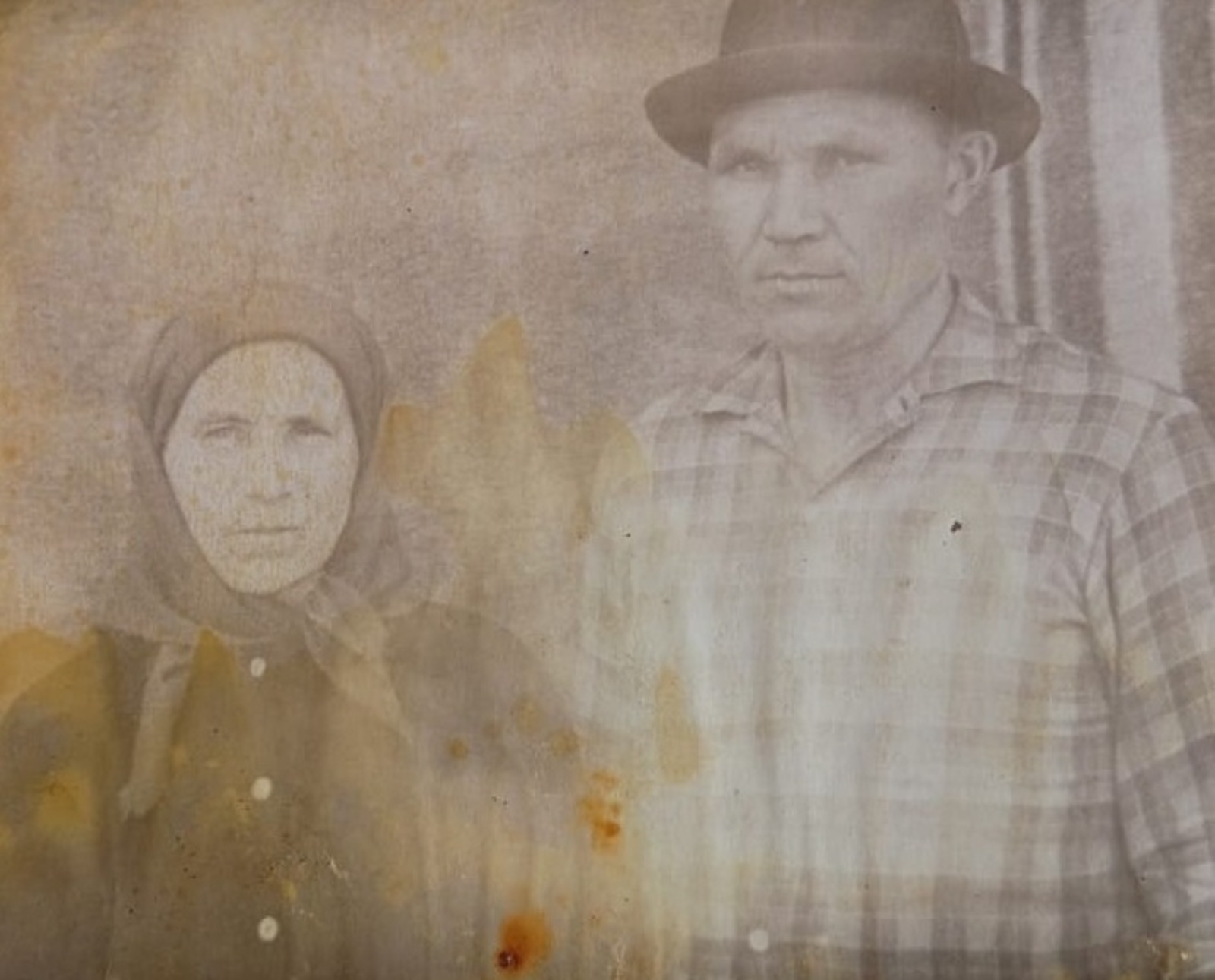 Иван и Прасковья Федоровы.