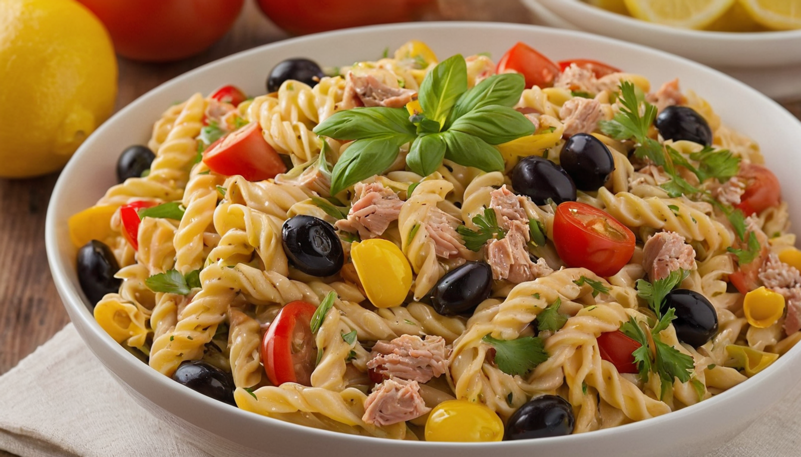 Салат с тунцом и макаронами: простой ужин за 15 минут