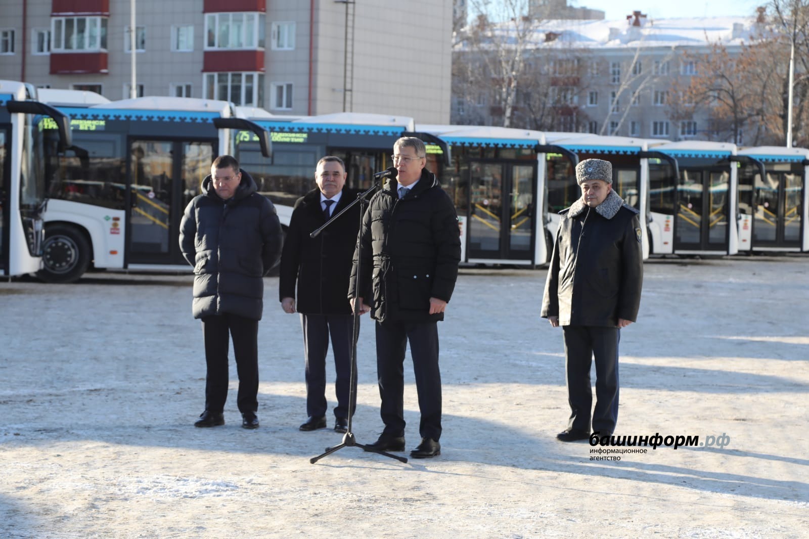 Еще 35 новых автобусов марки «НефАЗ» отправились по городским маршрутам Уфы