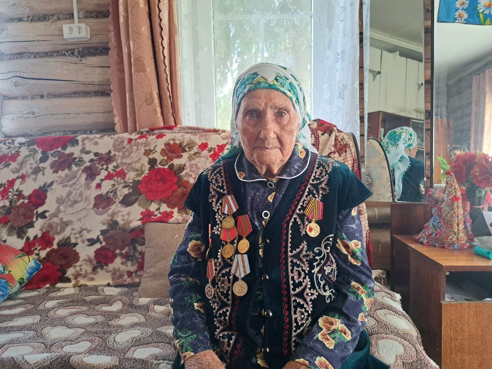 Жизнь 95-летней женщины из Аургазинского района Башкирии была нелегкой