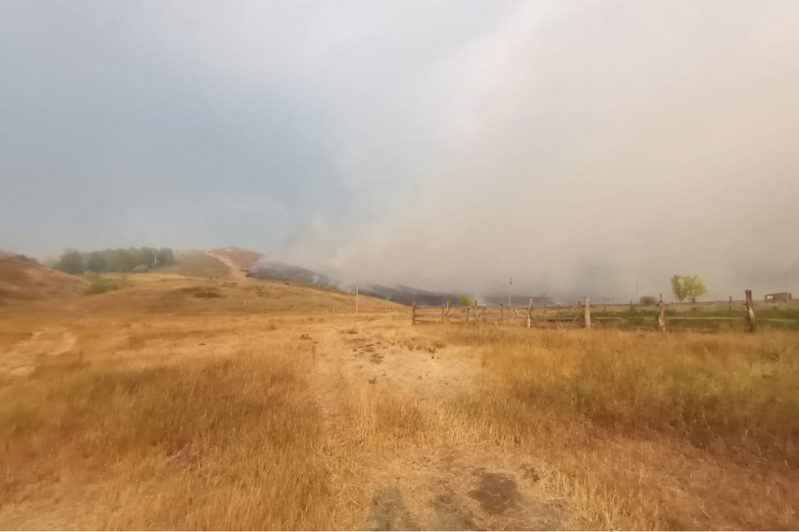 В одном из районов Башкирии от удара молнии сгорела восстанавливаемая  деревня