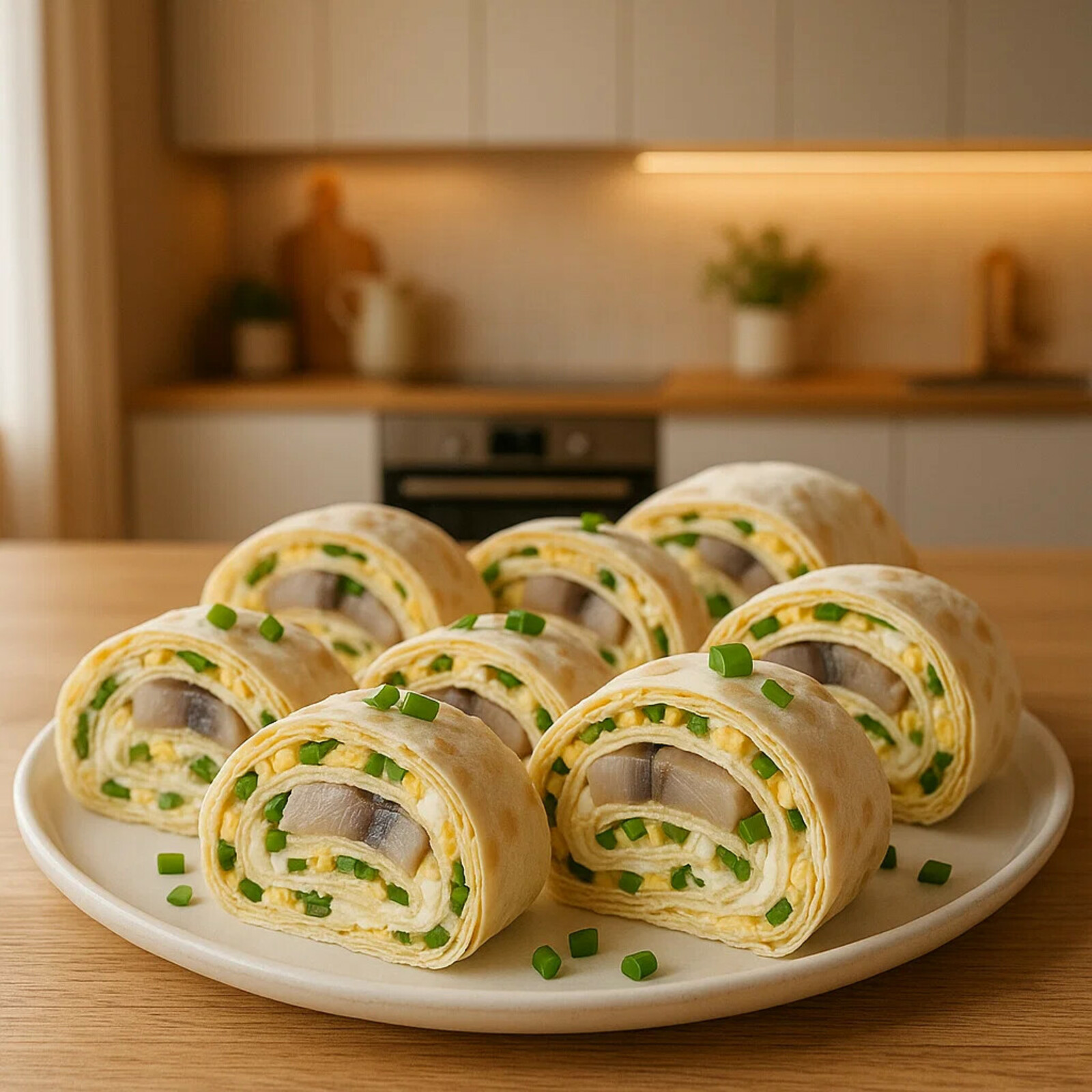 Вкуснейший рулет с селедочкой