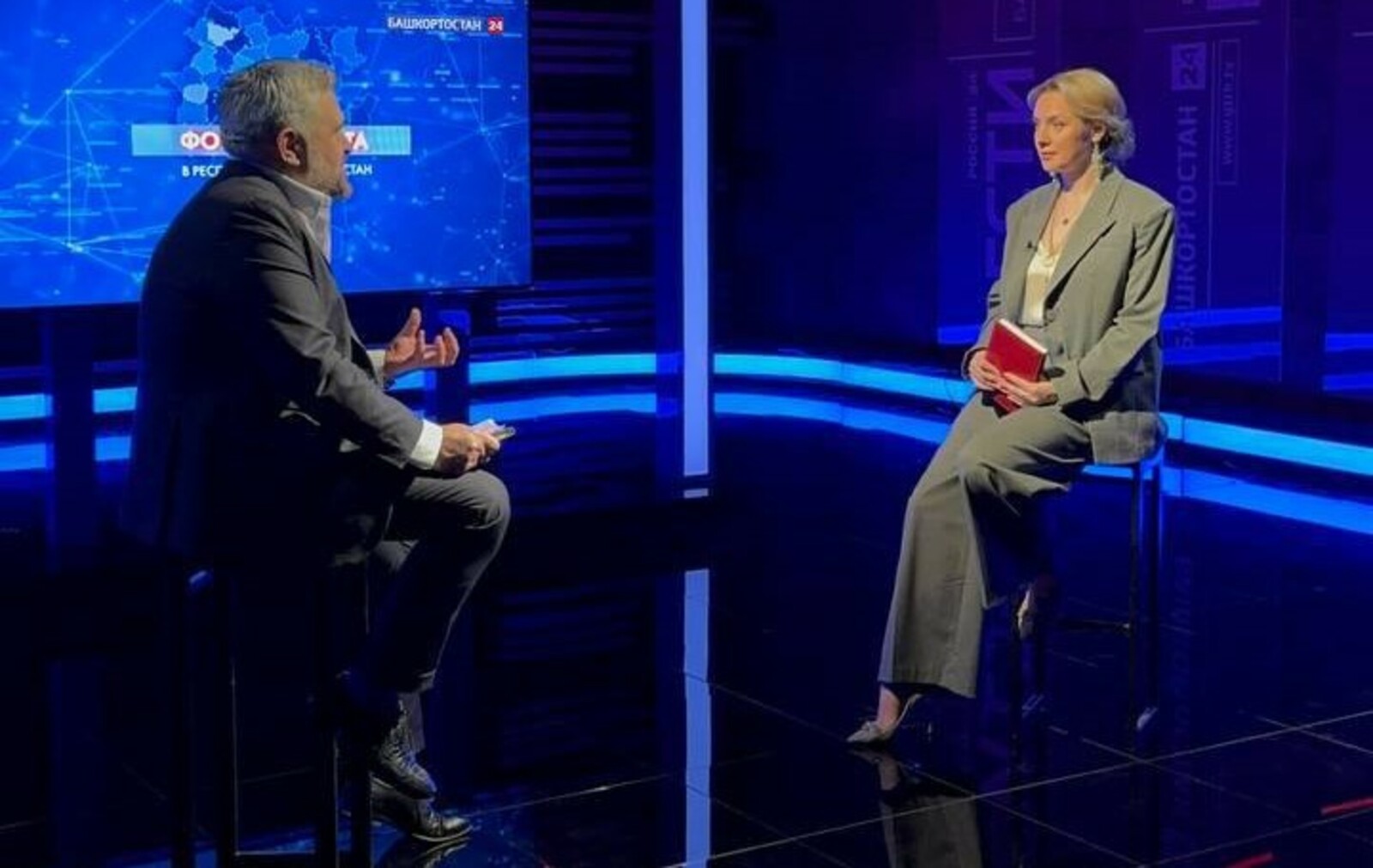 Предприниматели Башкирии узнают о господдержках на республиканском телеканале