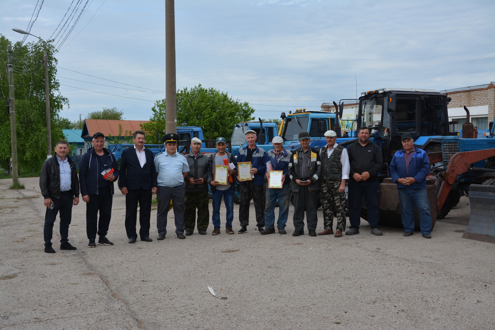 В Аургазинском районе выбрали лучший трактор Султанмуратовского сельсовета