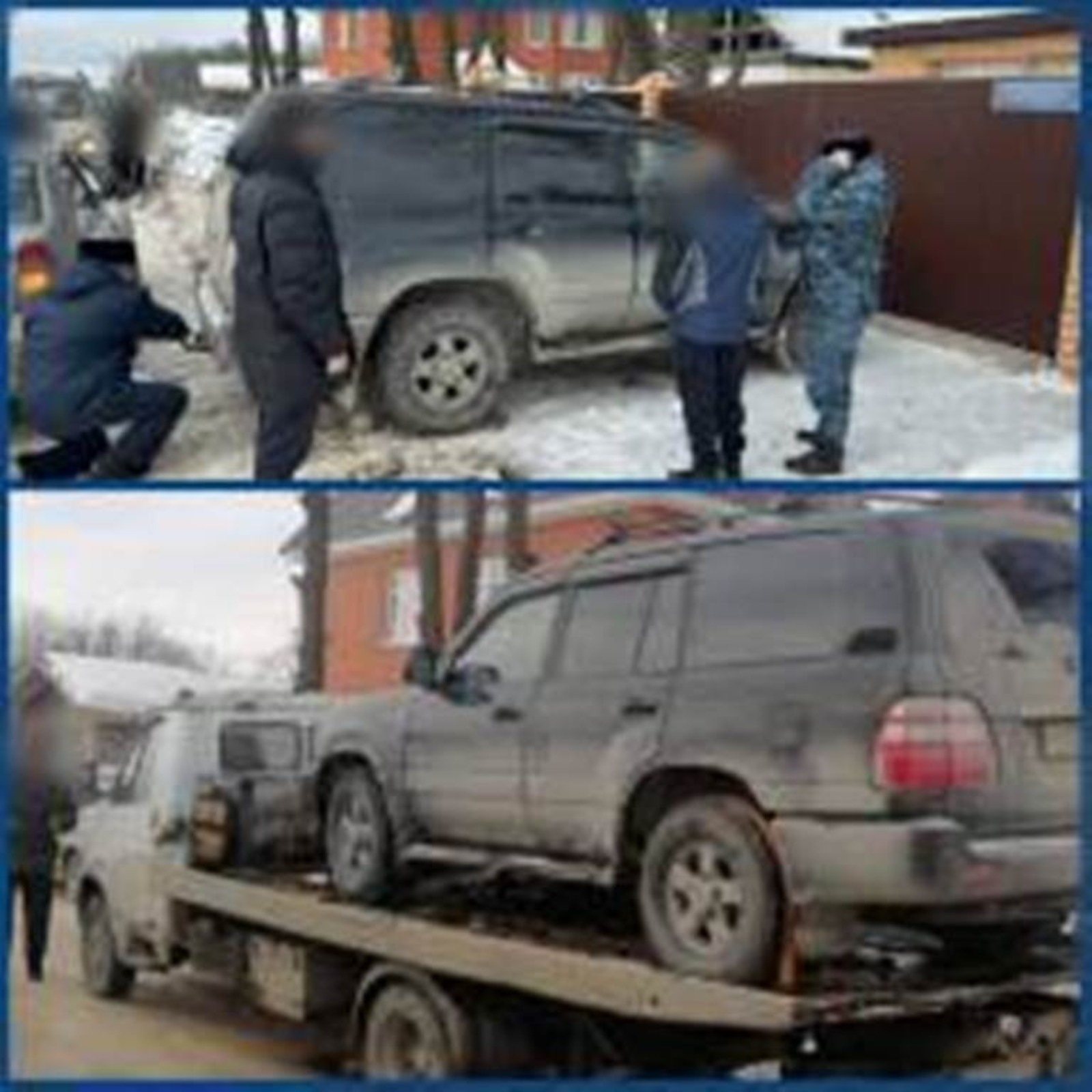 В Башкирии должник по налогам и кредитам лишился своего внедорожника Toyota Land Cruiser