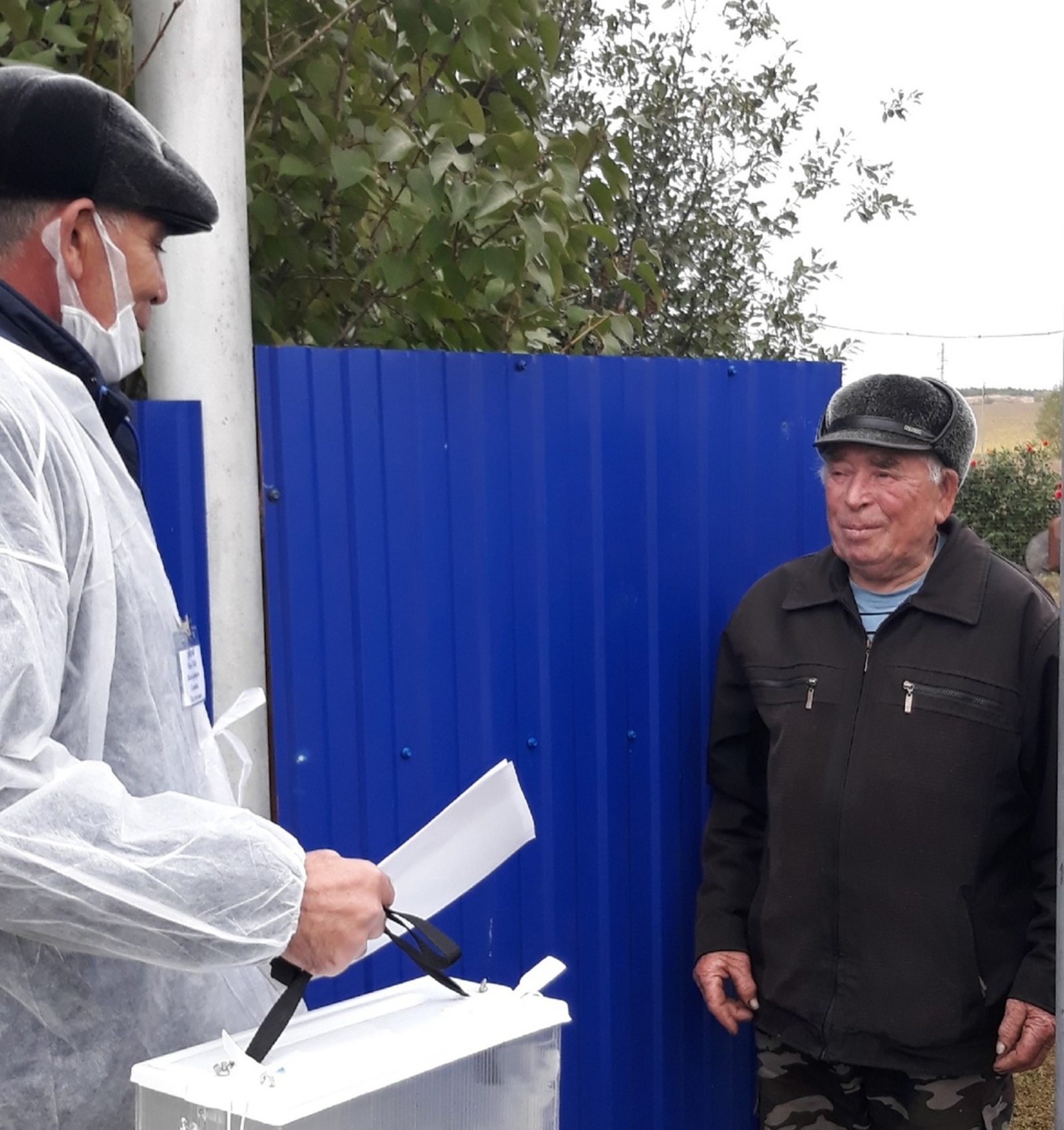 В Башкирии проголосовал самый пожилой марсианин