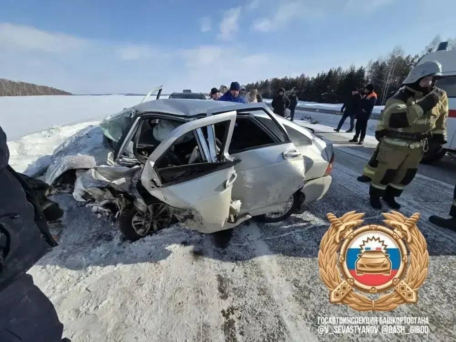 Смертельный обгон унес жизни пятерых жителей Башкирии